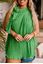 Picture of CURVY GIRL HALTER NECK PLEATED TOP